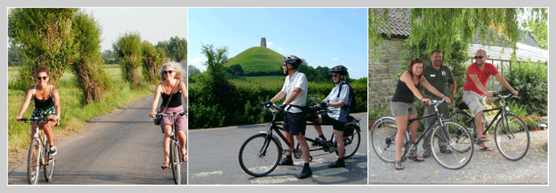 cycling in somerset image